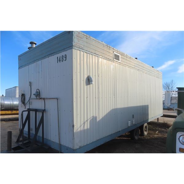 ATCO 24' Trailer With Pintle Hitch, Tandem Axle, Camp Washroom/Showers/Laundry