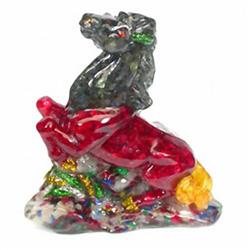 750ct Horse Mold Statue Fancy Color Topaz & Sapphire (GEM-4904A) (GEM-4904A)