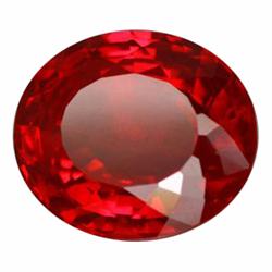 32.25ct Oval Shape AAA Red Topaz Brazil (GEM-19236)