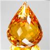 Image 1 : 42.25ct Orange Yellow Citrine Briolette (GEM-19180)