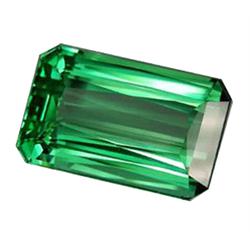 29.80ct Octagon Cut Green Amethyst Uruguay (GEM-18869)
