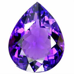 22.34ct Purple Pear Amethyst  (GEM-17247)