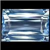 29.55ct Rectangle Cut Sky Blue Quartz (GEM-17159)