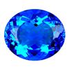 16.05ct Top AAA Cornflower Blue Oval Cut Quartz (GEM-15173)