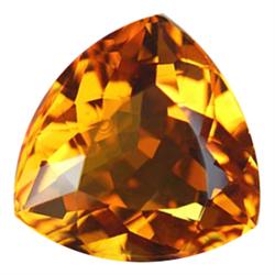 18.50ct Nice Quality Golden Yellow Trillion Citrine (GEM-14781)