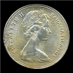 1966 Bahamas $1/2 Silver BU (COI-5767)