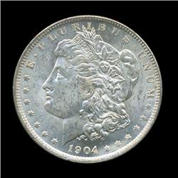 1904O Morgan Dollar Choice+ Unc Scarce Varieties (COI-5668)