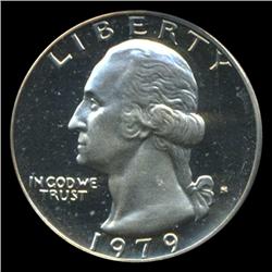 1979S Washington 25c Proof Quarter Coin Graded ICG PR70 DCAM (COI-5385)