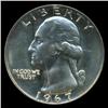 Image 1 : 1967 Washington 25c SMS Quarter Coin Graded MS68 CAM (COI-5365)