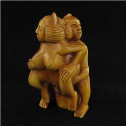 Handcrafted Kamasutra Boxwood Netsuke (CLB-554)