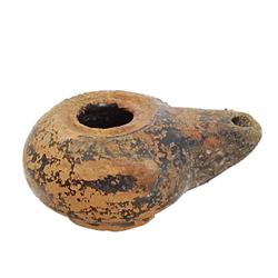 Rare Ancient Holy Corinthian Oil Lamp 2400 Y/O  (ANT-749)