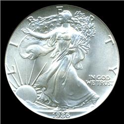 1986 Silver Eagle Graded MS70 (COI-4873)
