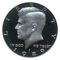 1989S JFK Half Graded PR69 DCAM (COI-4941)