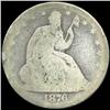 1876 Seated Half Circulated (COI-5838)