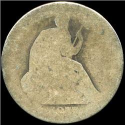 1877 Seated Half Circulated (COI-5850)