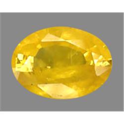 1ct Oval Cut Top AAA Yellow Sapphire (GEM-8780B)