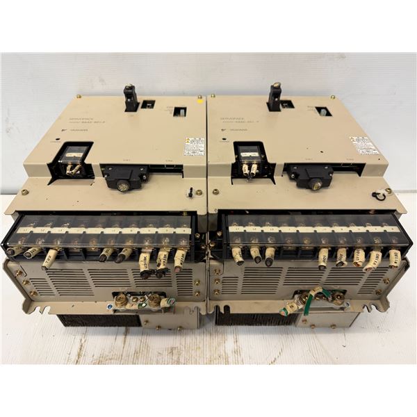 (2) Yaskawa #SGDM-60AC-SD1-P Servopacks