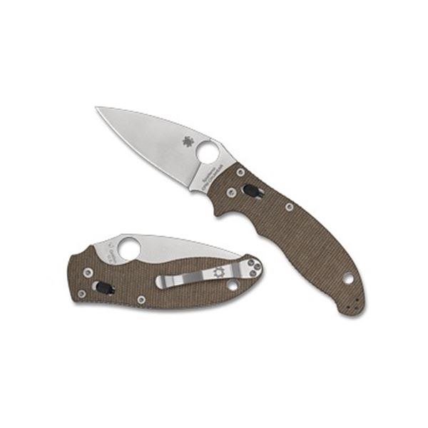 SPYDERCO MANIX 2 BRN CANVAS CPM