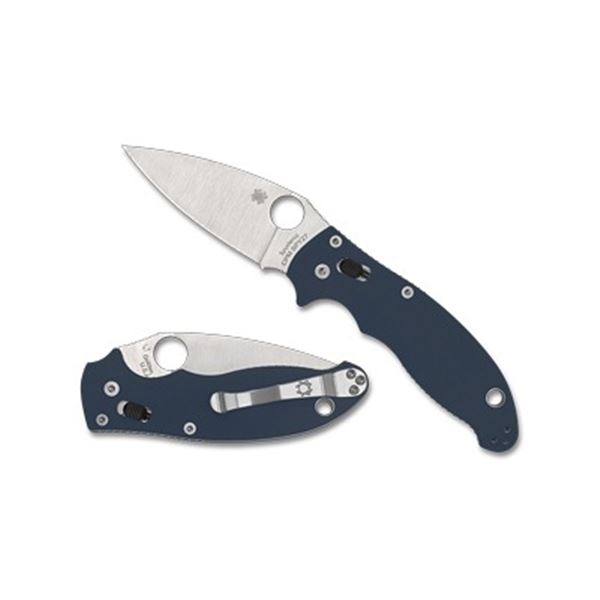 SPYDERCO MANIX2 G-10 3.37" BLUE