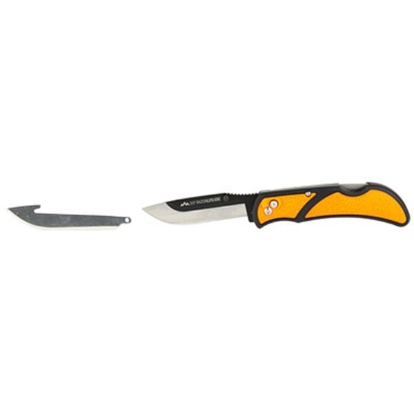 OD EDGE RAZOR-EDC LT 3" 4 BLDS ORG