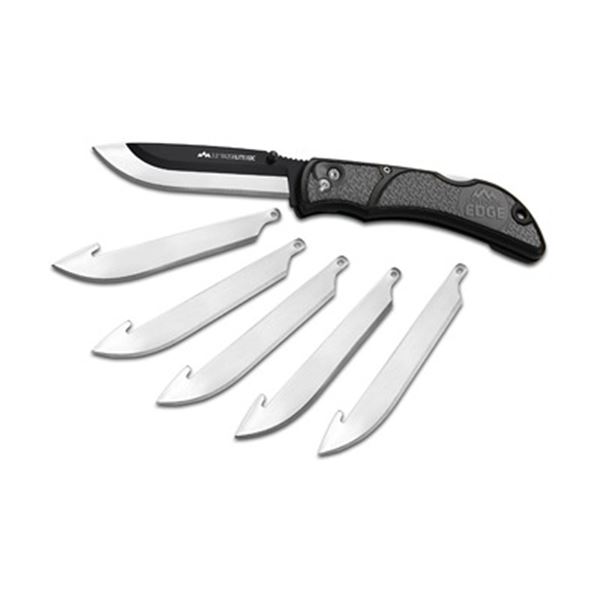 OD EDGE RAZOR-EDC LT 3.5" 6 BLDS GRY