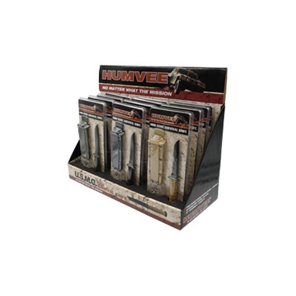 CBG HUMVEE NCK KNF DSPLY 12PC W/STH