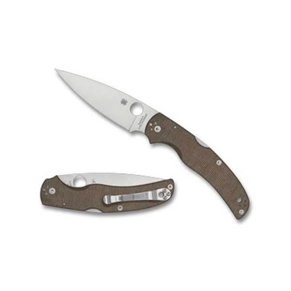 SPYDERCO NATIVE CHIEF 4.08" BRN CNVS
