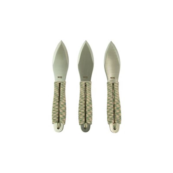 SOG FLING THRWNG KNVS 2.8" 3PK W/STH