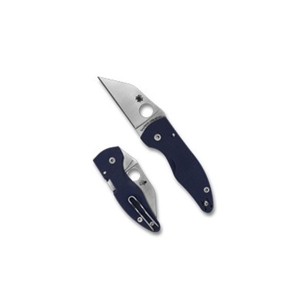 SPYDERCO MICROJIMBO G10 2.45" BLUE