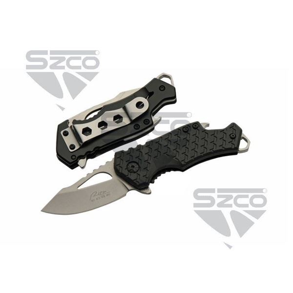 SZCO 3.75" SILVER BALLISTICS FOLDER