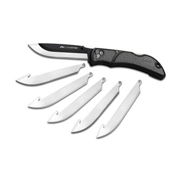 OD EDGE RAZOR-EDC LT 3.5" 6 BLDS GRY