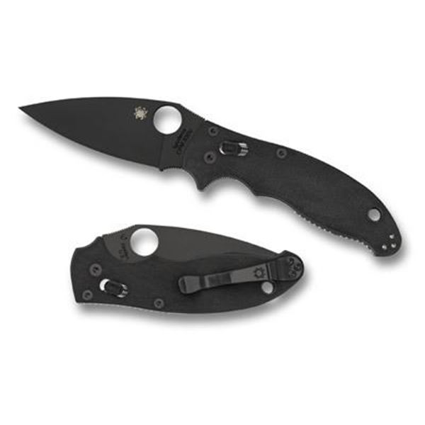 SPYDERCO MANIX 2 BLACK BLADE 3.375"