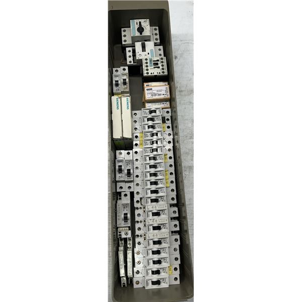 Lot of Misc. Siemens Circuit Breakers, Contactors & Surge Suppressor Items