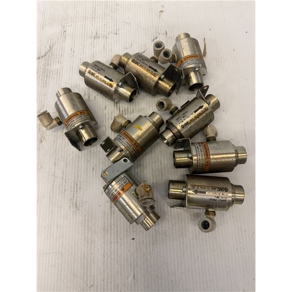 Lot of (9) SMC #ZH10-B-X185