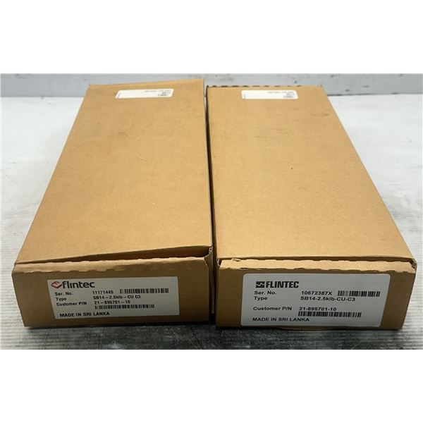 (2) Flintec #SB14-2.5klb-CU C3 Load Cells