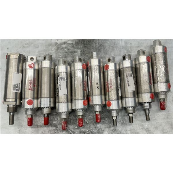 Lot of (10) Bimba Cylinders