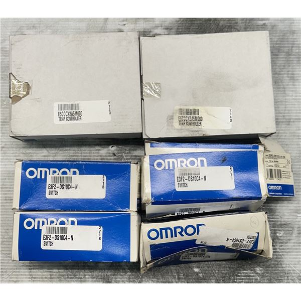 Lot of (6) Misc. Omron Items