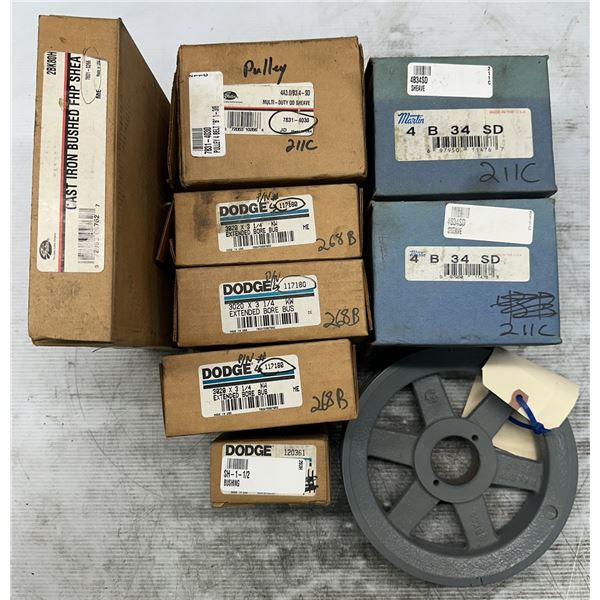 Lot of Misc. Pulley's