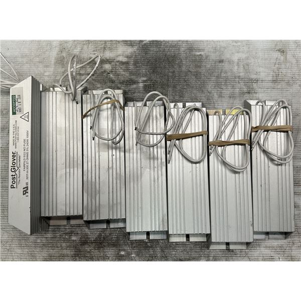 Lot of (7) Post Glover #RFP-H-300 27 Braking Resistors
