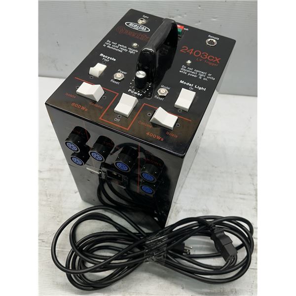 Speedotron #2403cx LV Trigger Power Supply w/ Power Cord