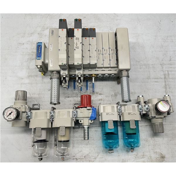 Lot of (3) SMC Valve Items