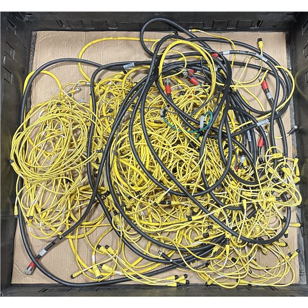 Lot of Misc. Brad & Turck Connection Cables