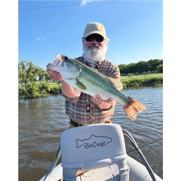 TEXAS- 1 DAY BRAZOS RIVER FLOAT FISHING TRIP FOR TWO ANGLERS