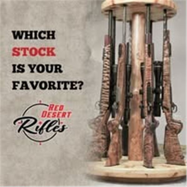 CUSTOM HANDMADE RIFLE STOCK