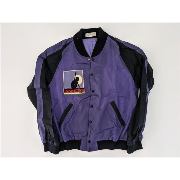 Boz Scaggs 1979-1980 Middle Man Crew Tour Jacket Size XL Rare