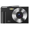 Image 1 : Digital Camera Model DC01 with 48MP Sensor and 1080P Video Capability Black