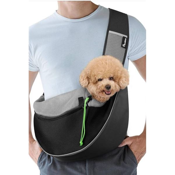 Pawaboo Pet Carrier Sling Bag with Mesh Panels and Adjustable Strap *Accessories Not Included*