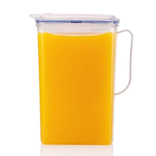 LocknLock 2QT/2L Fridge Jug with Flip-Top Lid and Handle