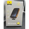 Image 2 : Solar-In Portable Solar Power Bank with Flashlight and Safety Features