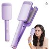 Image 1 : 1PC Rovy Wave Curling Iron, 3 Barrel Rovy Wave Curling Iron with Ceramic Hair Crimper